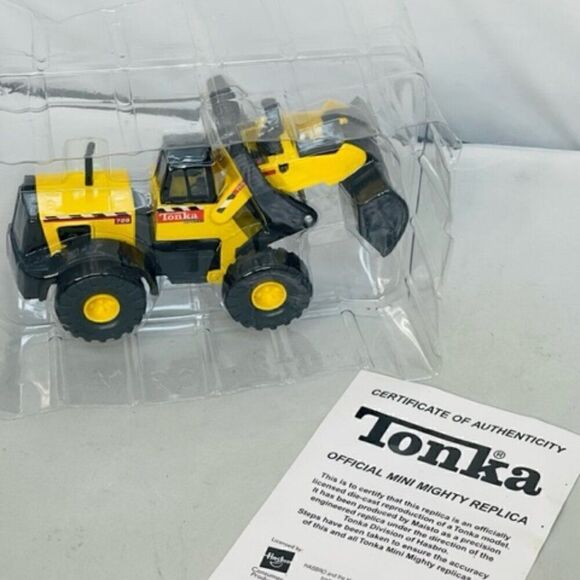 Tonka Mini Mighty 728 Bulldozer Replica Maisto Hasbro 2001 #762898 SIZE 5" New N - Picture 1 of 4